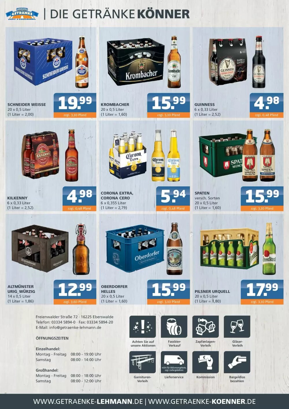 Getränke Lehmann Prospekt (ab 15.03.2026) zum Blättern - Seite 4