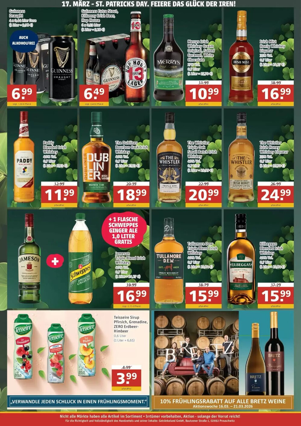 Getränkeland Prospekt (ab 15.03.2026) zum Blättern - Seite 4