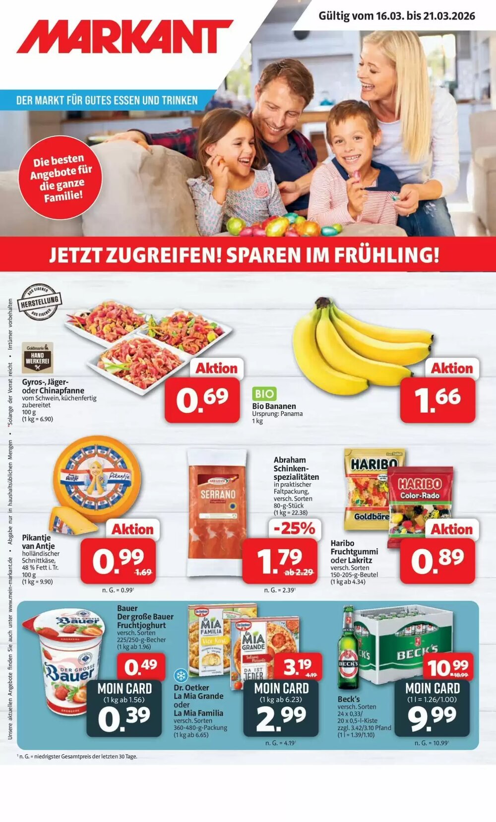 Markant Prospekt (ab 15.03.2026) zum Blättern - Seite 1