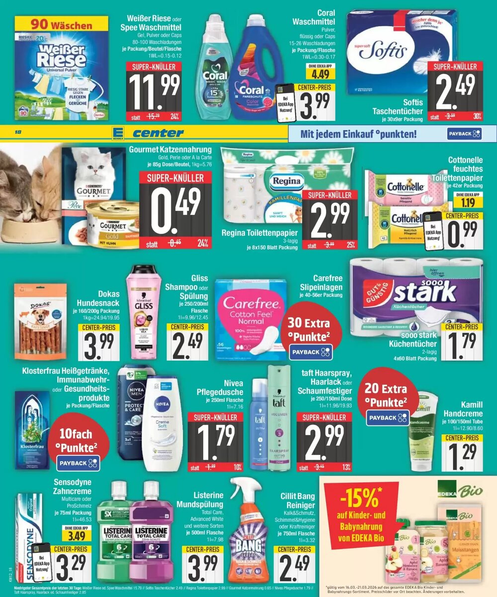 E-Center Prospekt (ab 15.03.2026) zum Blättern - Seite 18