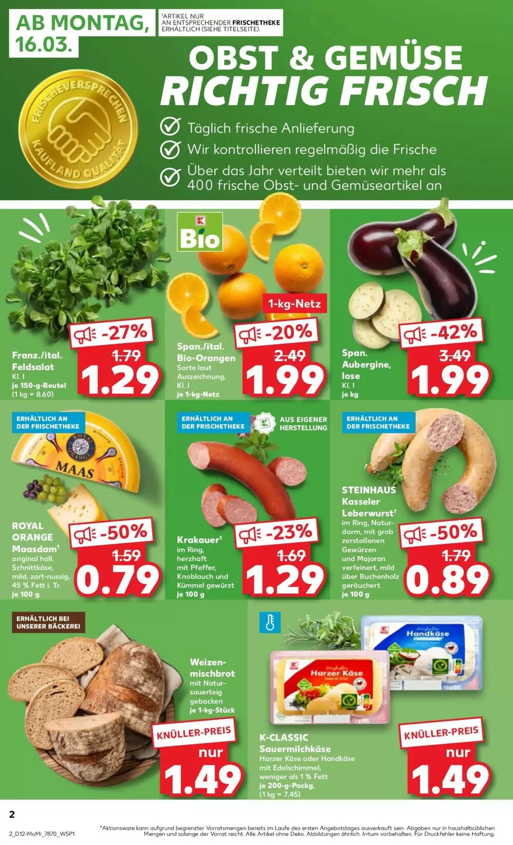 Kaufland Prospekt (ab 15.03.2026) zum Blättern - Seite 2