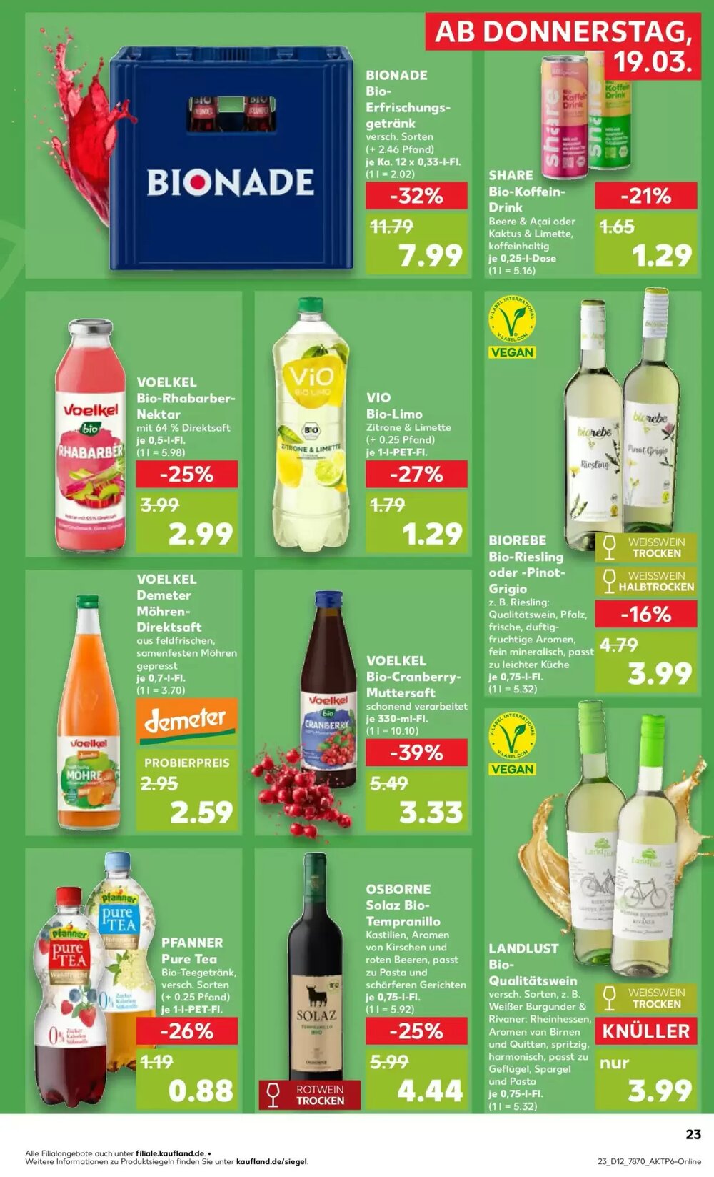 Kaufland Prospekt (ab 15.03.2026) zum Blättern - Seite 35