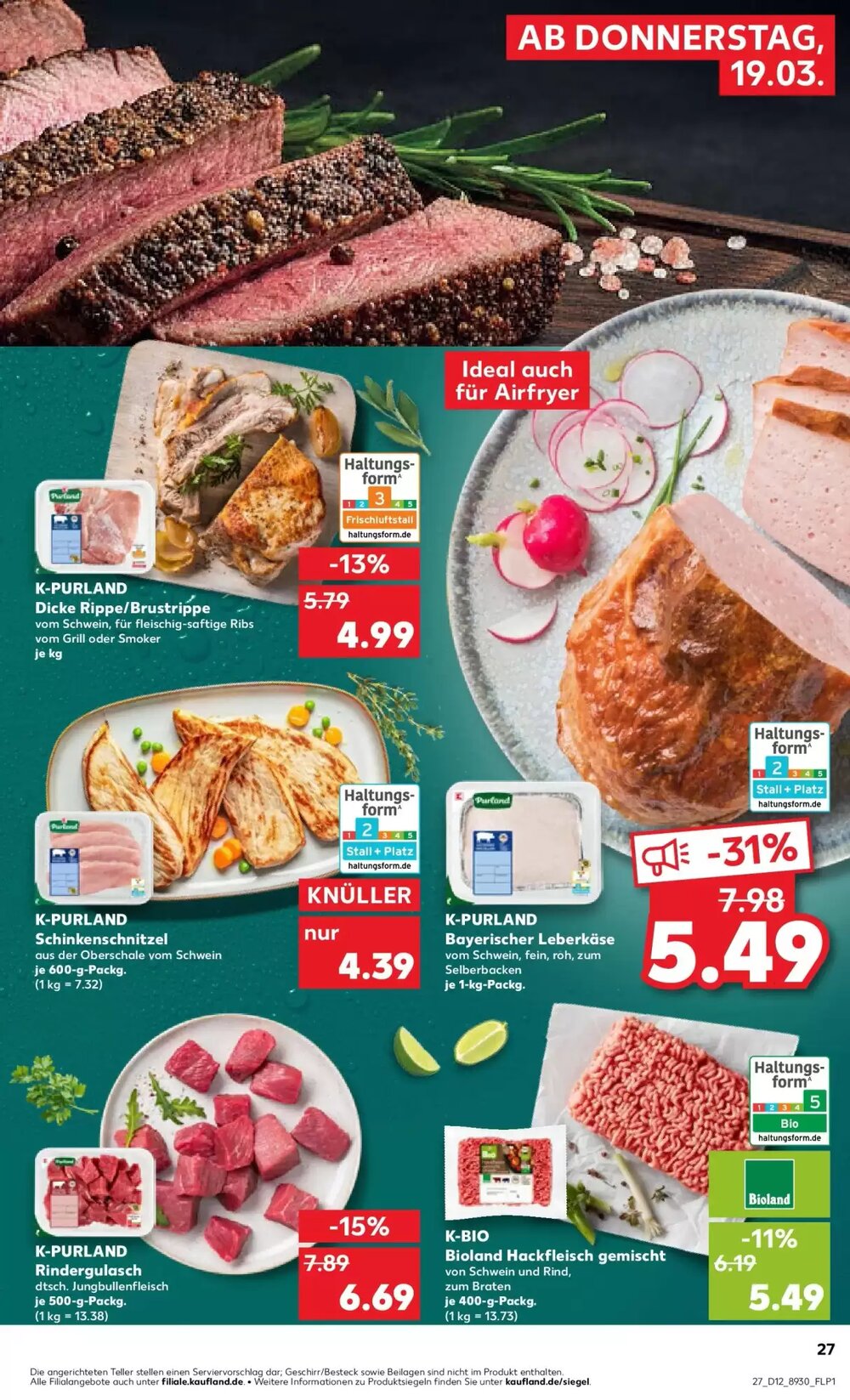 Kaufland Prospekt (ab 15.03.2026) zum Blättern - Seite 39