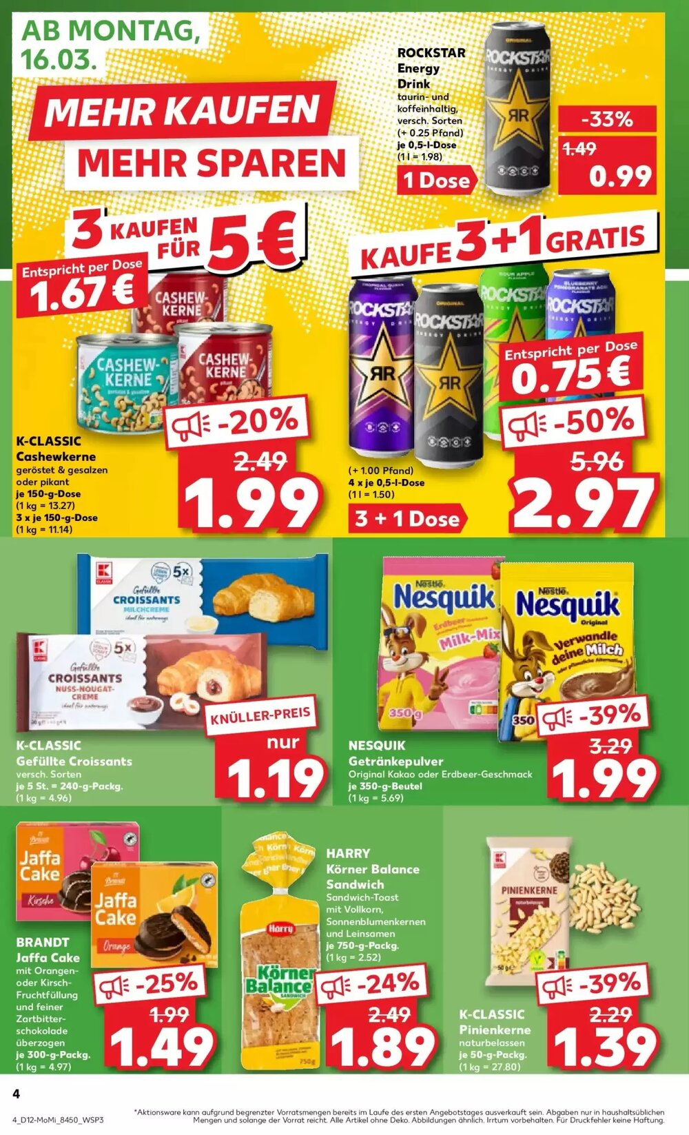 Kaufland Prospekt (ab 15.03.2026) zum Blättern - Seite 4