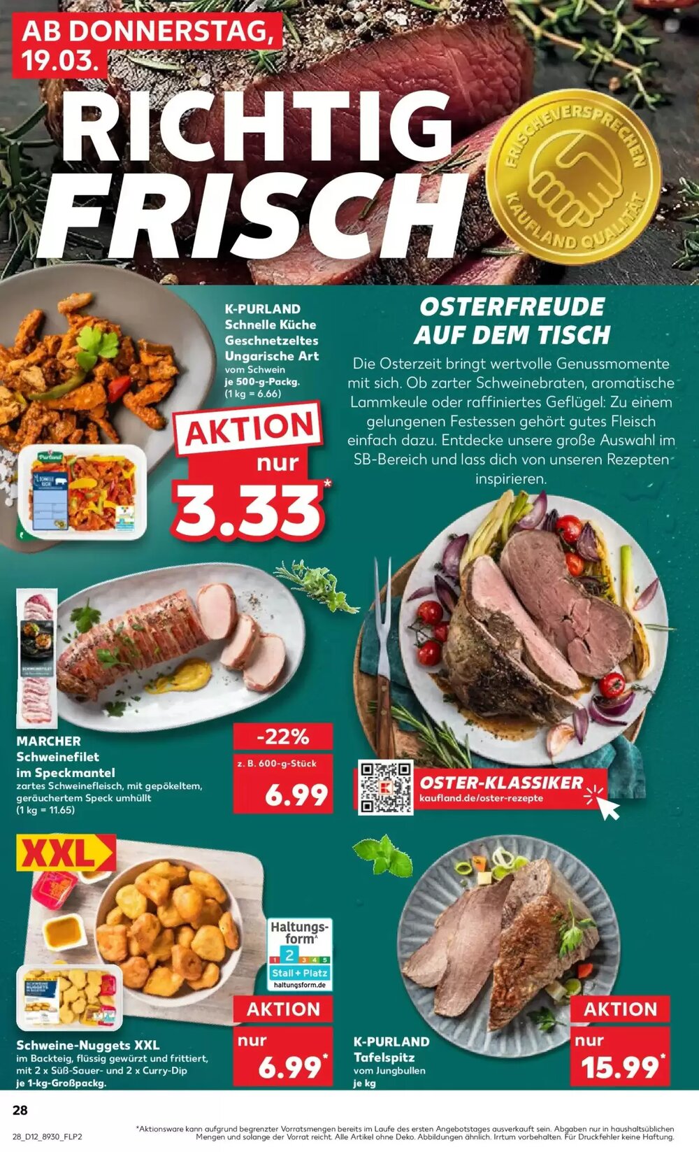 Kaufland Prospekt (ab 15.03.2026) zum Blättern - Seite 40