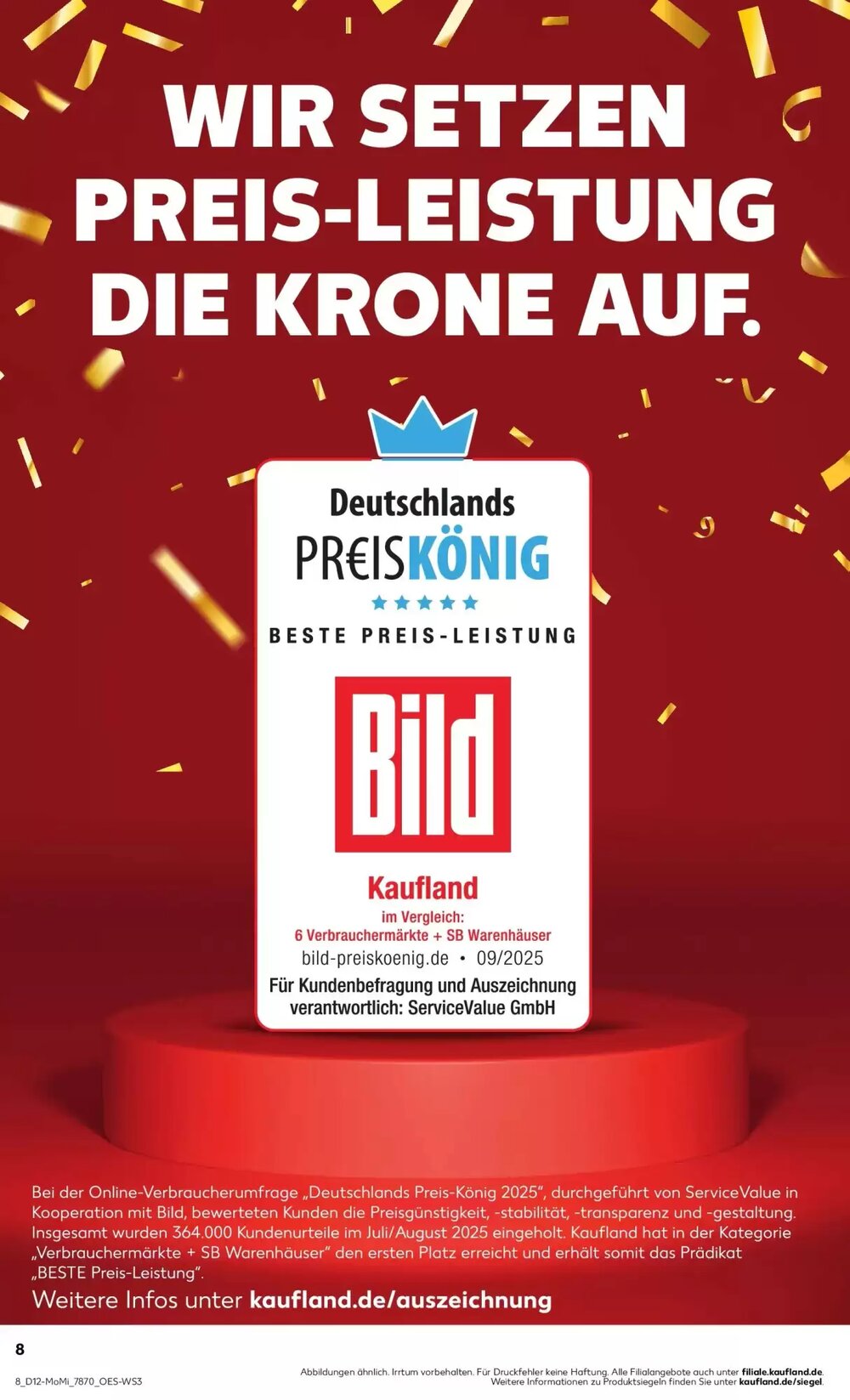 Kaufland Prospekt (ab 15.03.2026) zum Blättern - Seite 8