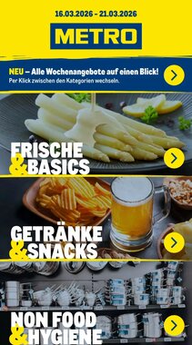 METRO Prospekt (ab 15.03.2026) zum Blättern