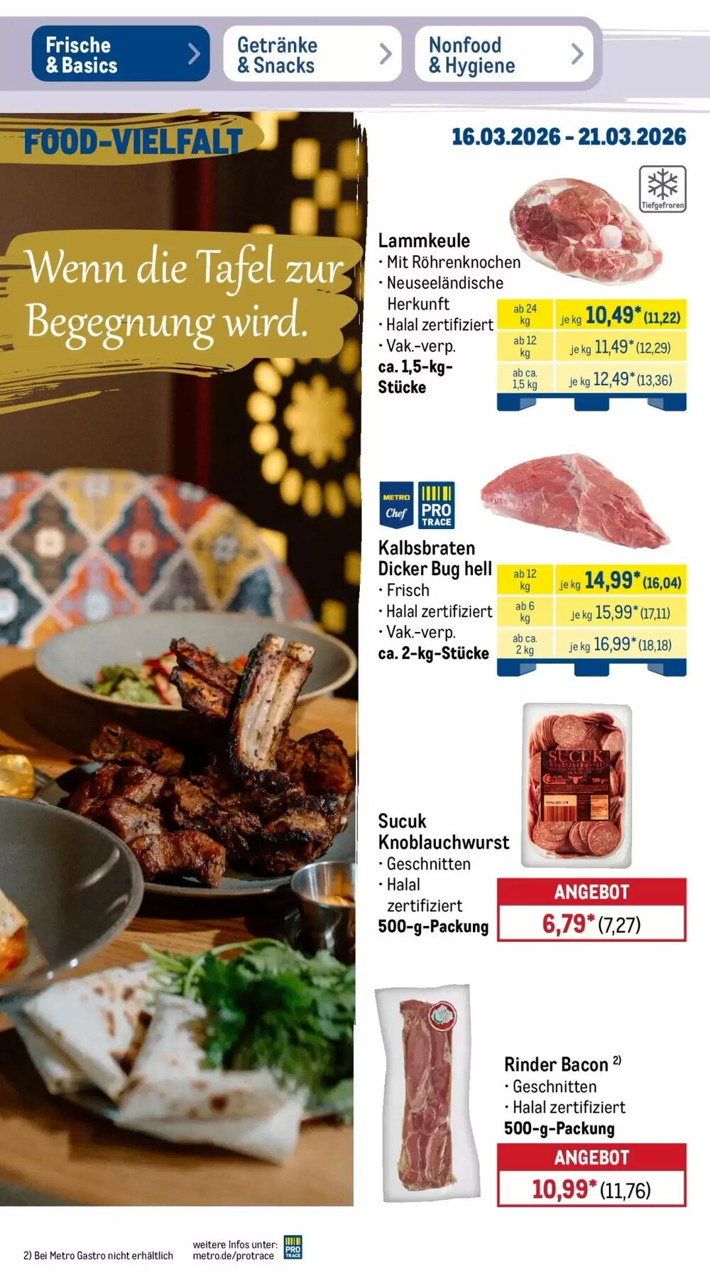 METRO Prospekt (ab 15.03.2026) zum Blättern - Seite 21
