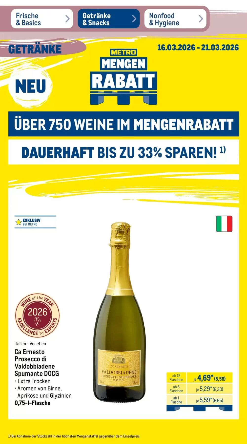 METRO Prospekt (ab 15.03.2026) zum Blättern - Seite 38