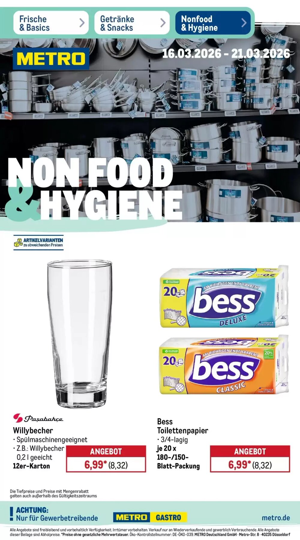 METRO Prospekt (ab 15.03.2026) zum Blättern - Seite 44