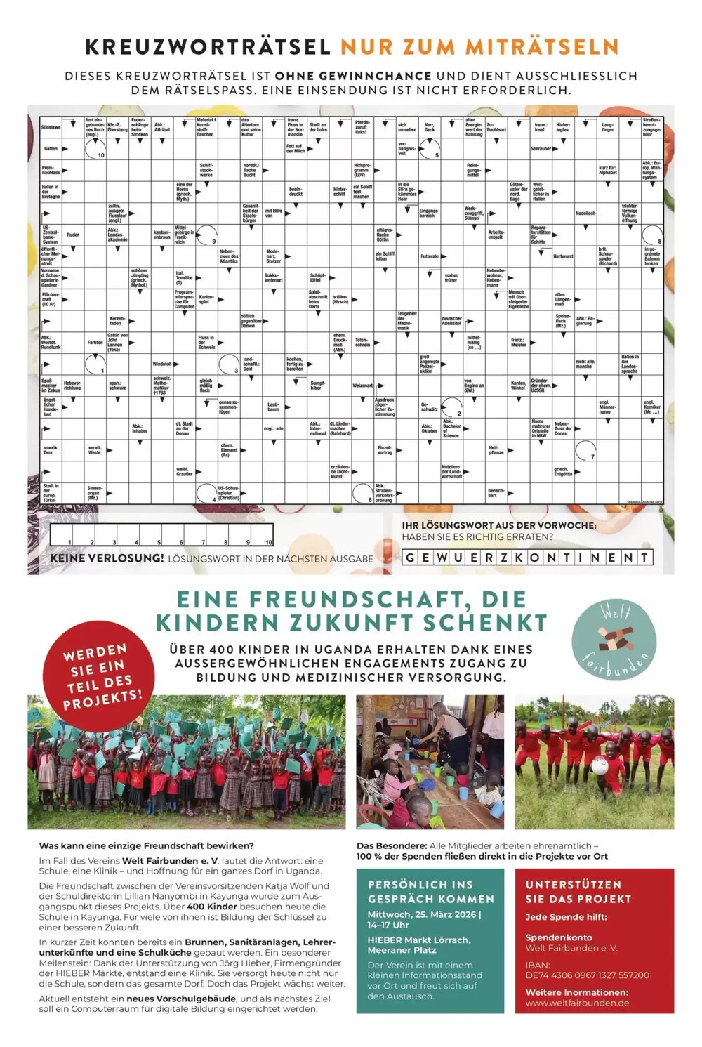 Hieber's Frische Center Prospekt (ab 15.03.2026) zum Blättern - Seite 15