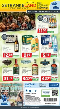 Getränkeland Prospekt (ab 15.03.2026) zum Blättern