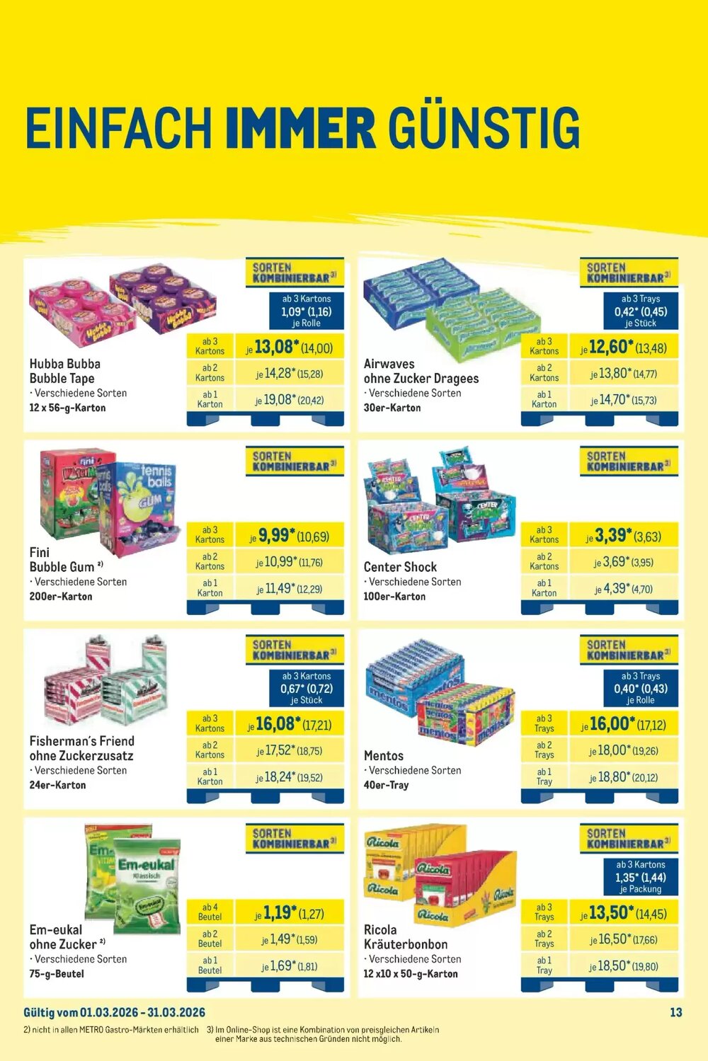 METRO Prospekt (ab 15.03.2026) zum Blättern - Seite 13