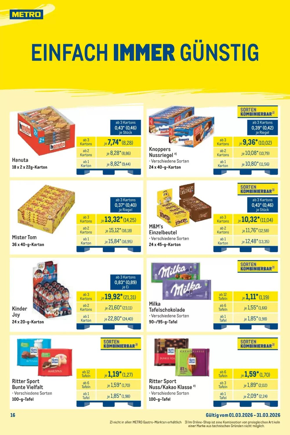 METRO Prospekt (ab 15.03.2026) zum Blättern - Seite 16