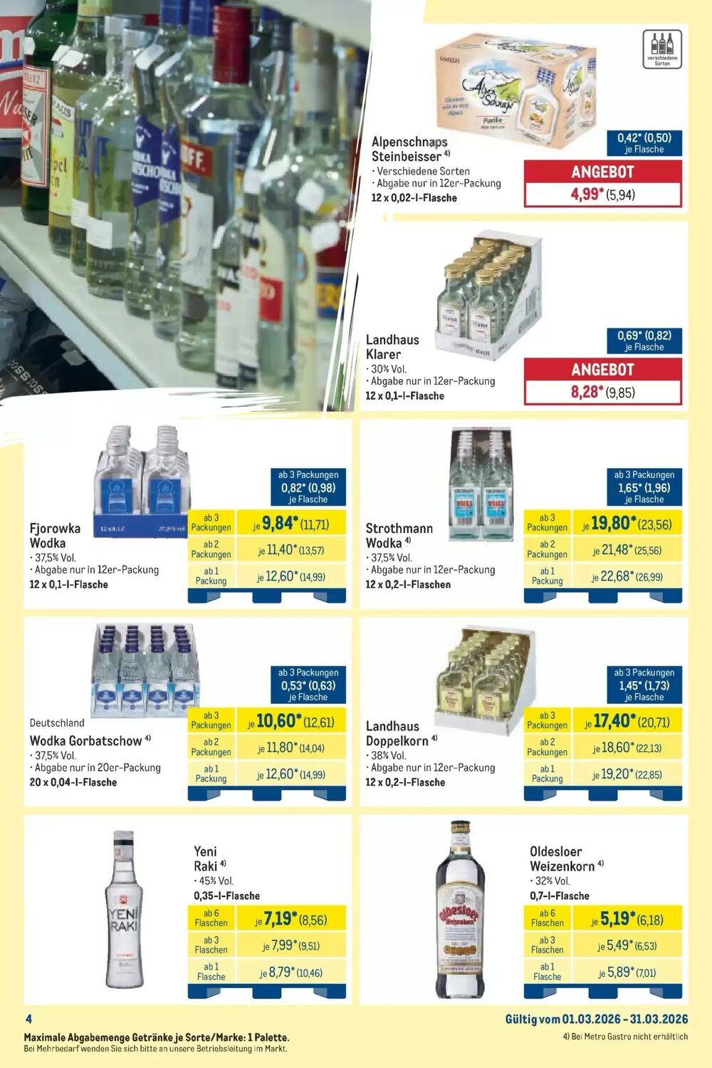 METRO Prospekt (ab 15.03.2026) zum Blättern - Seite 4