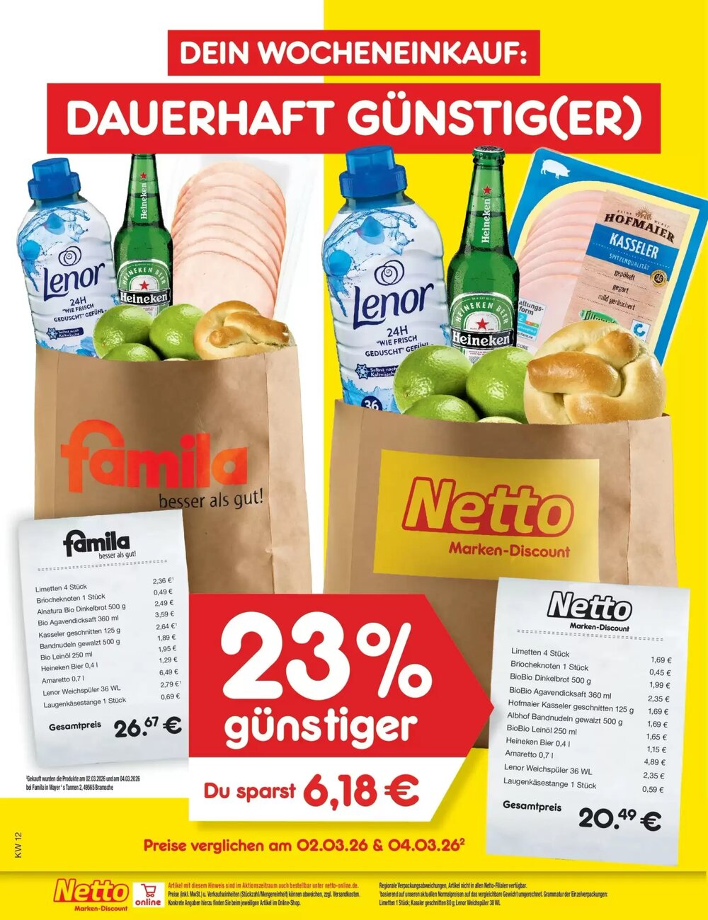 Netto Marken-Discount Prospekt (ab 15.03.2026) zum Blättern - Seite 1
