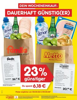 Netto Marken-Discount Prospekt (ab 15.03.2026) zum Blättern
