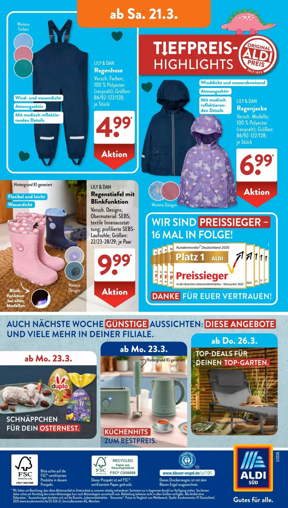 Aldi Süd Prospekt (ab 16.03.2026) zum Blättern - Seite 18