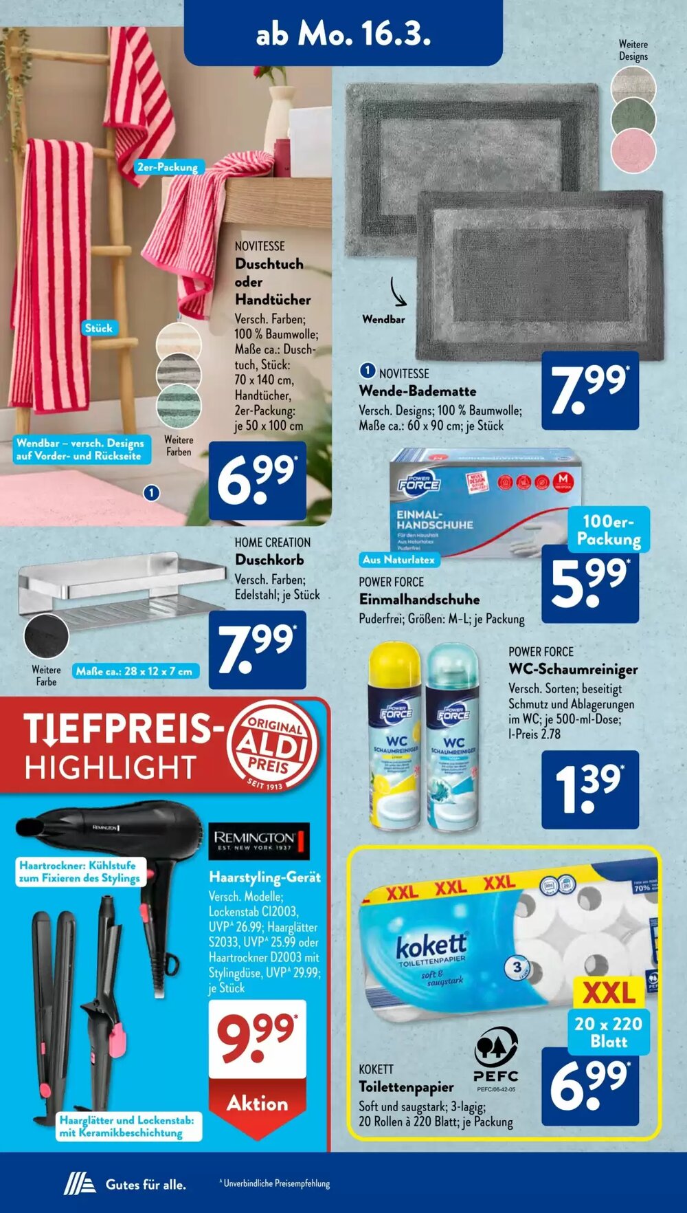 Aldi Süd Prospekt (ab 16.03.2026) zum Blättern - Seite 3