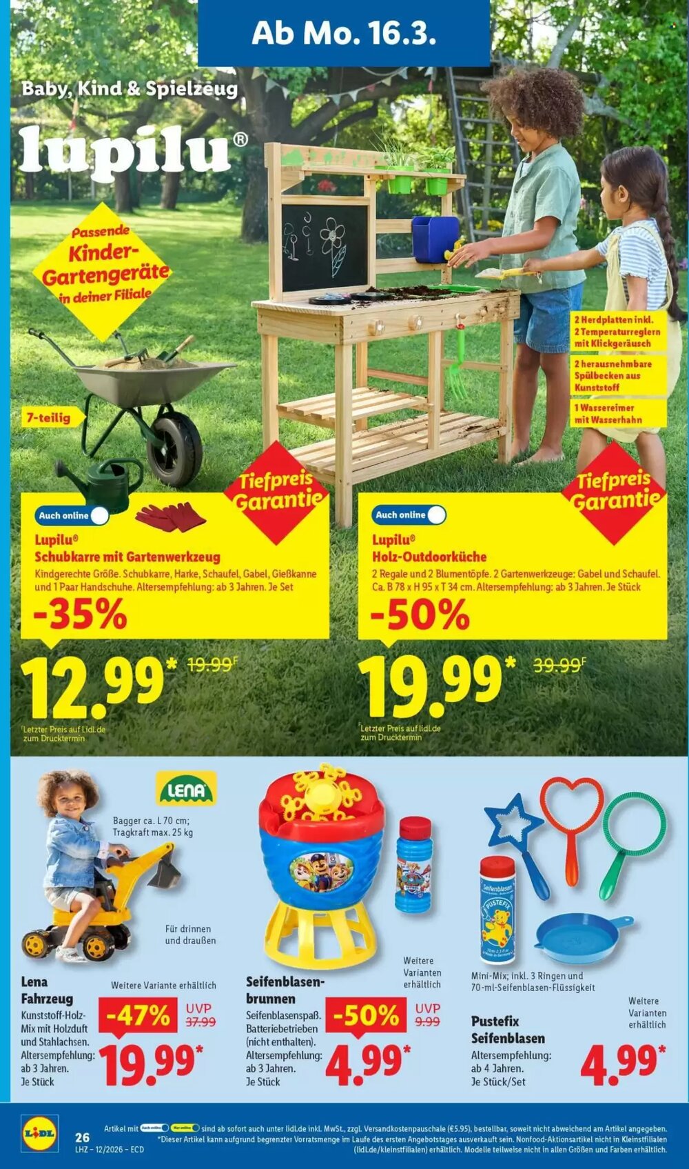 Lidl Prospekt (ab 16.03.2026) zum Blättern - Seite 18