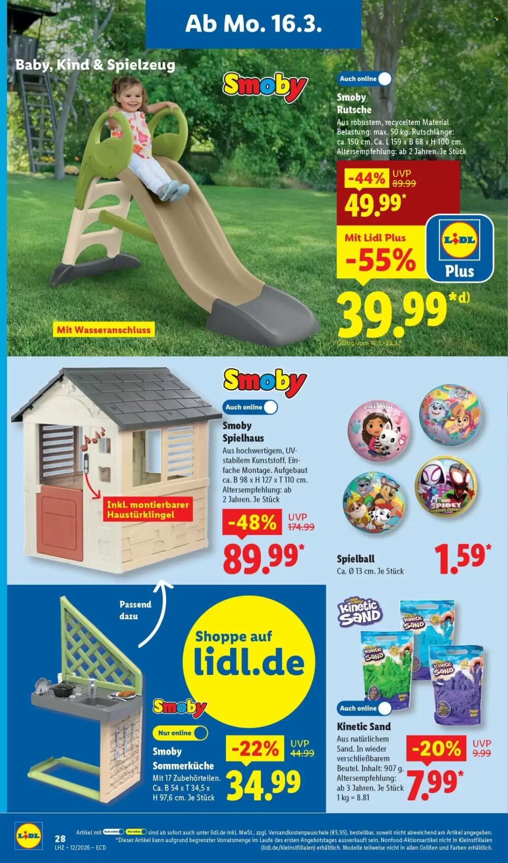 Lidl Prospekt (ab 16.03.2026) zum Blättern - Seite 20