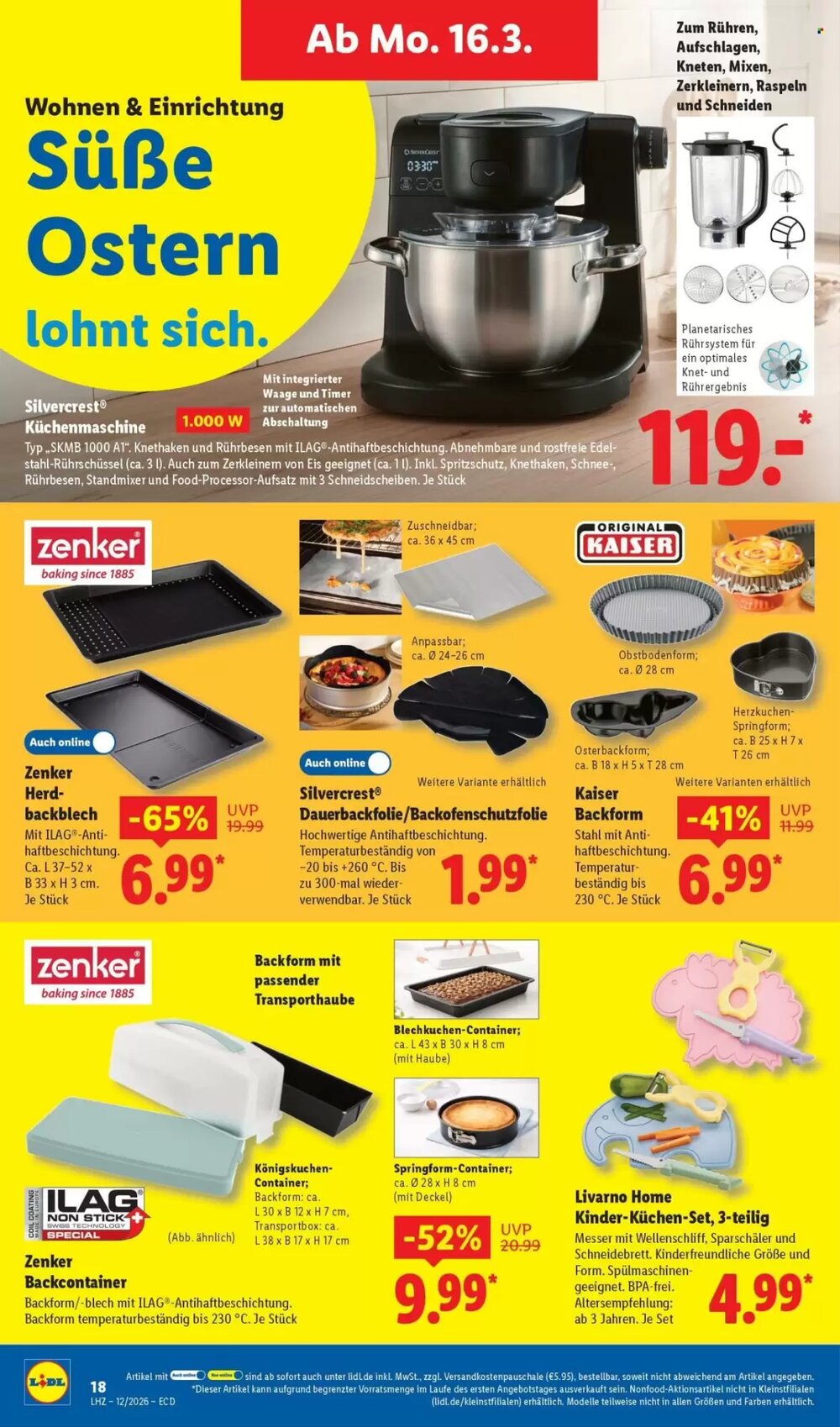 Lidl Prospekt (ab 16.03.2026) zum Blättern - Seite 8