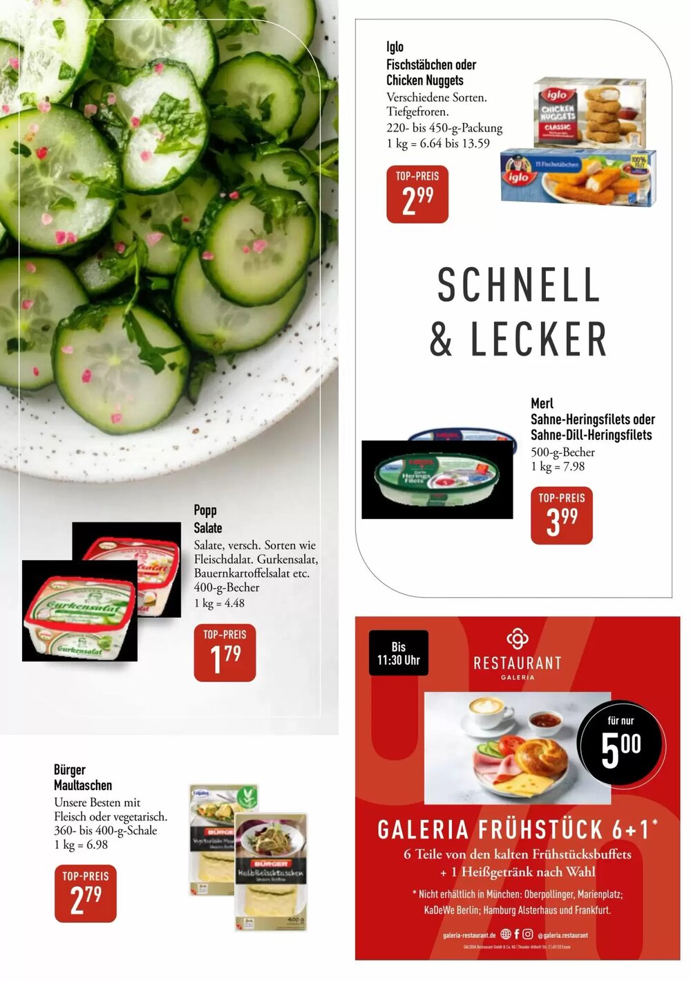 Galeria Markthalle Prospekt (ab 16.03.2026) zum Blättern - Seite 6