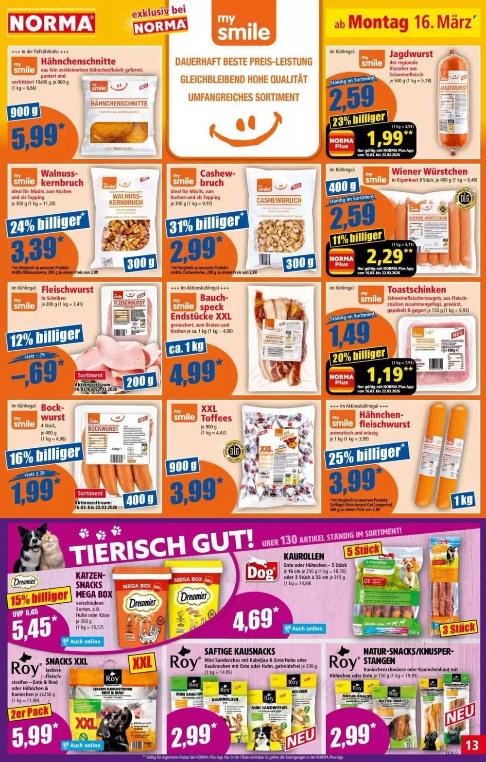 Norma Prospekt (ab 16.03.2026) zum Blättern - Seite 13
