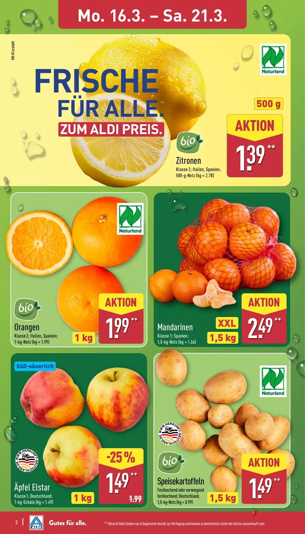 Aldi Nord Prospekt (ab 16.03.2026) zum Blättern - Seite 2