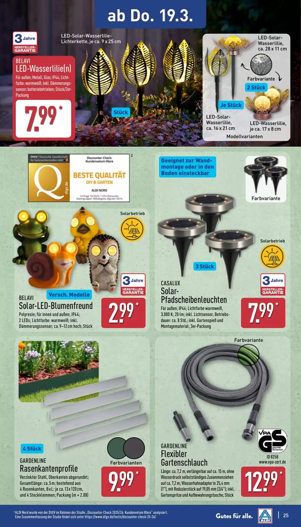 Aldi Nord Prospekt (ab 16.03.2026) zum Blättern - Seite 25