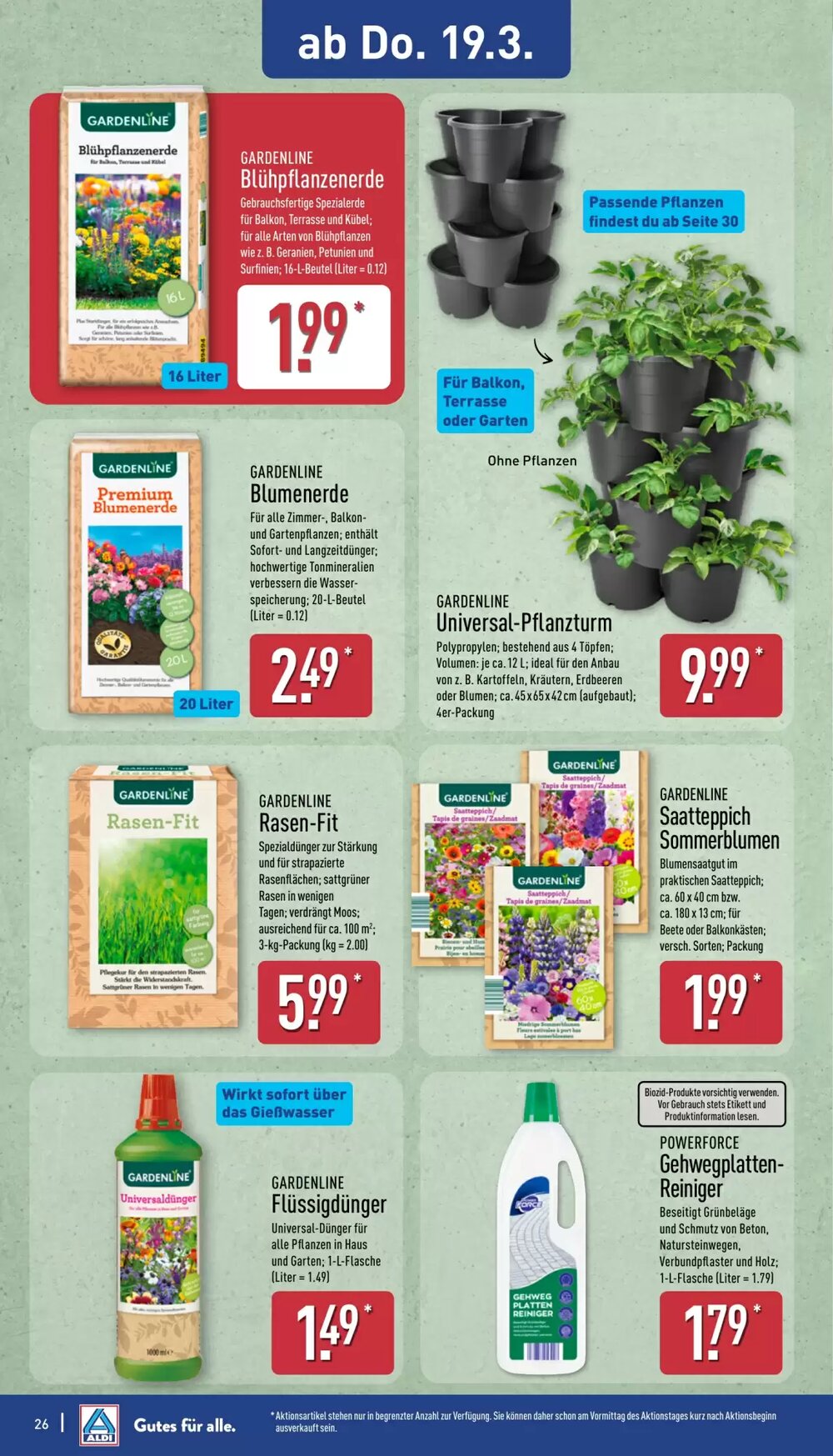 Aldi Nord Prospekt (ab 16.03.2026) zum Blättern - Seite 26