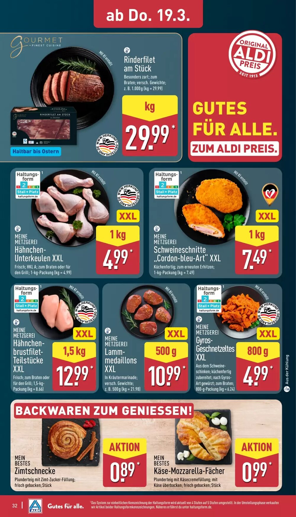 Aldi Nord Prospekt (ab 16.03.2026) zum Blättern - Seite 32