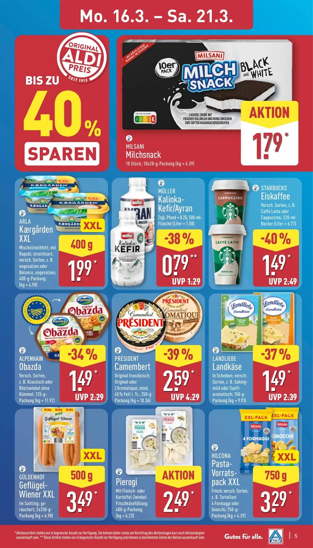 Aldi Nord Prospekt (ab 16.03.2026) zum Blättern - Seite 5