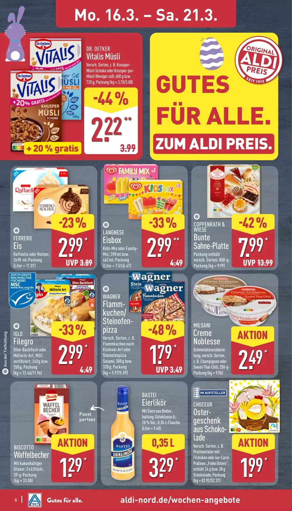 Aldi Nord Prospekt (ab 16.03.2026) zum Blättern - Seite 6