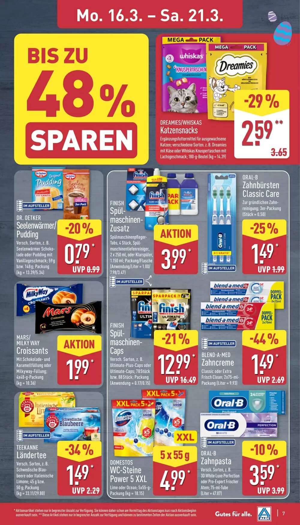 Aldi Nord Prospekt (ab 16.03.2026) zum Blättern - Seite 7