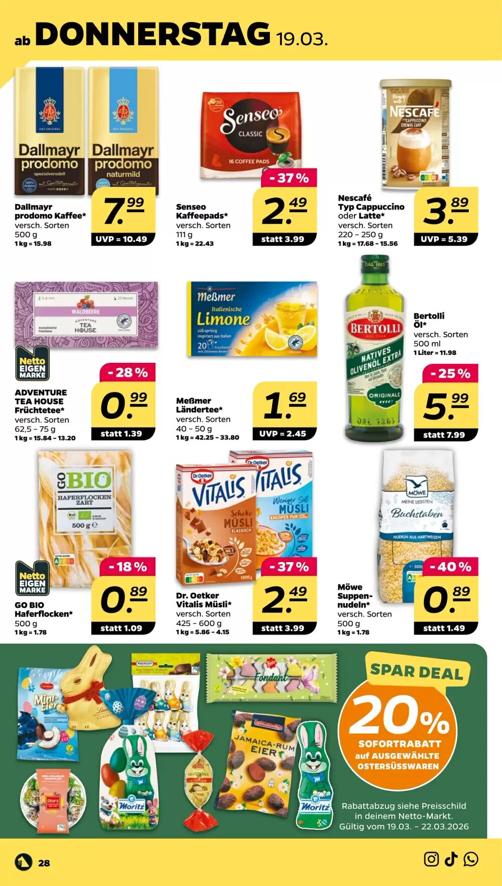 NETTO Prospekt (ab 16.03.2026) zum Blättern - Seite 34