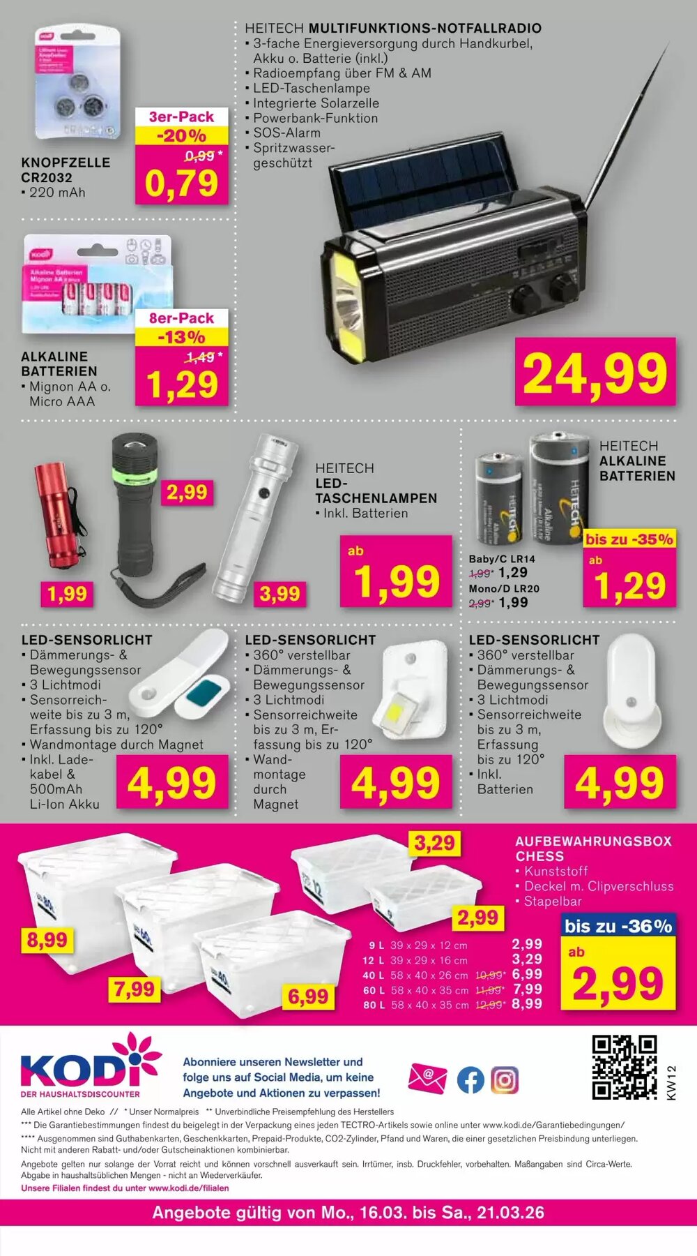 KODi Prospekt (ab 16.03.2026) zum Blättern - Seite 11