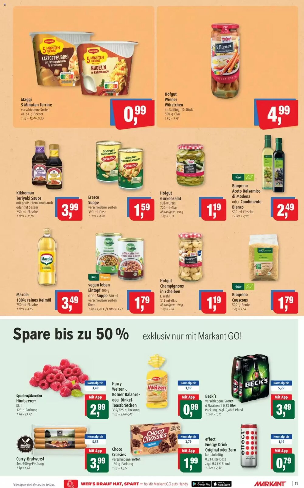 Markant Markt Prospekt (ab 16.03.2026) zum Blättern - Seite 11