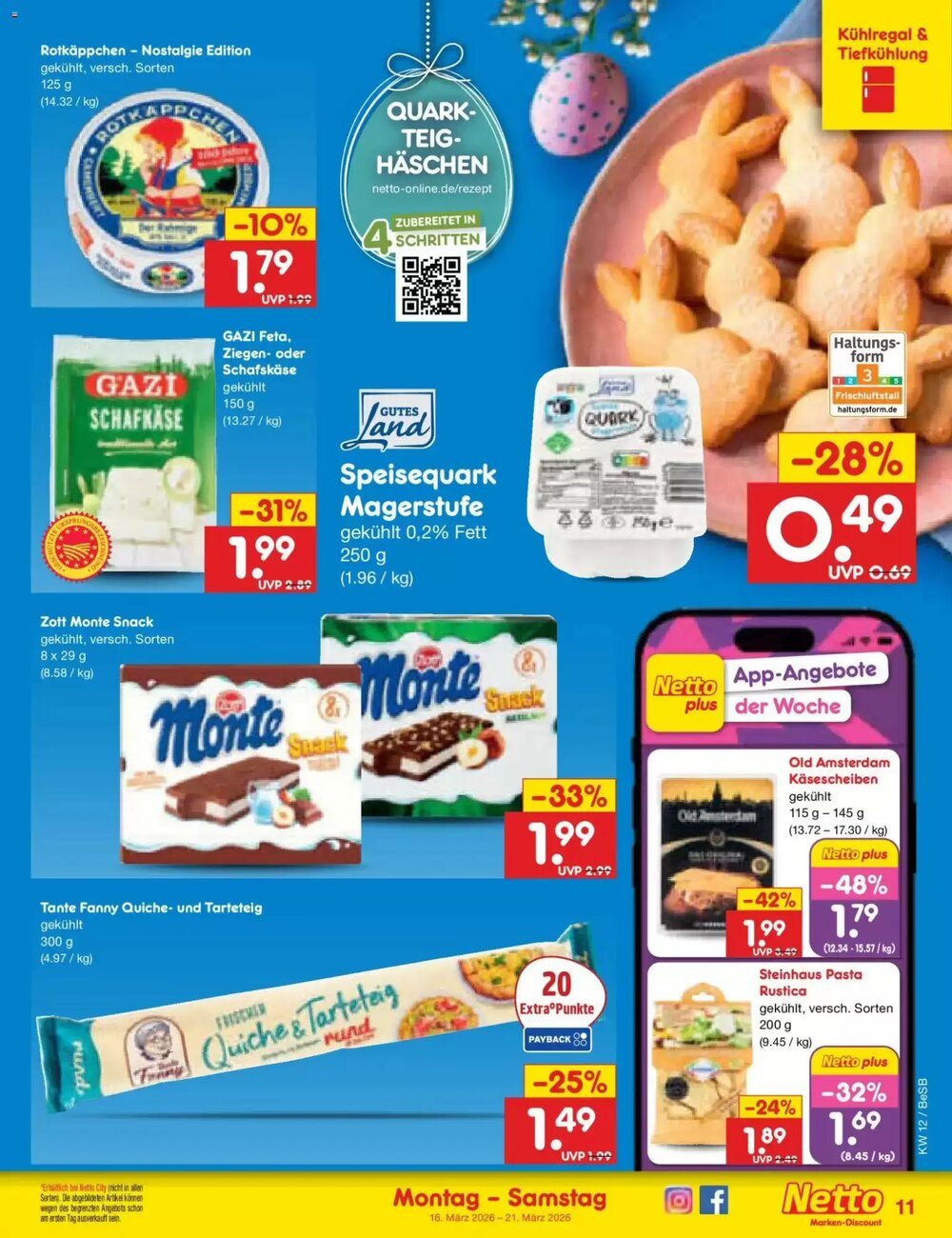 Netto Marken-Discount Prospekt (ab 16.03.2026) zum Blättern - Seite 11