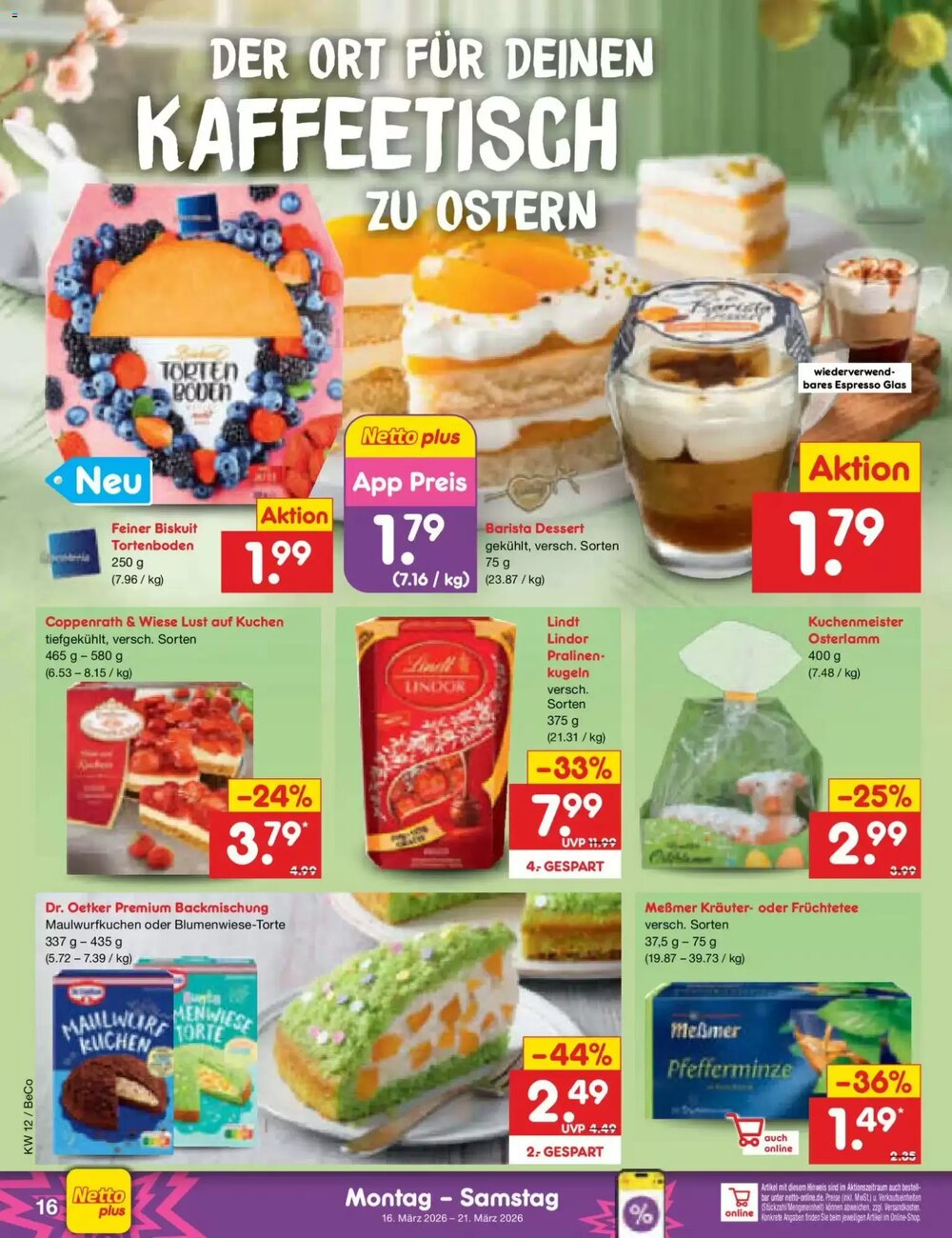 Netto Marken-Discount Prospekt (ab 16.03.2026) zum Blättern - Seite 20