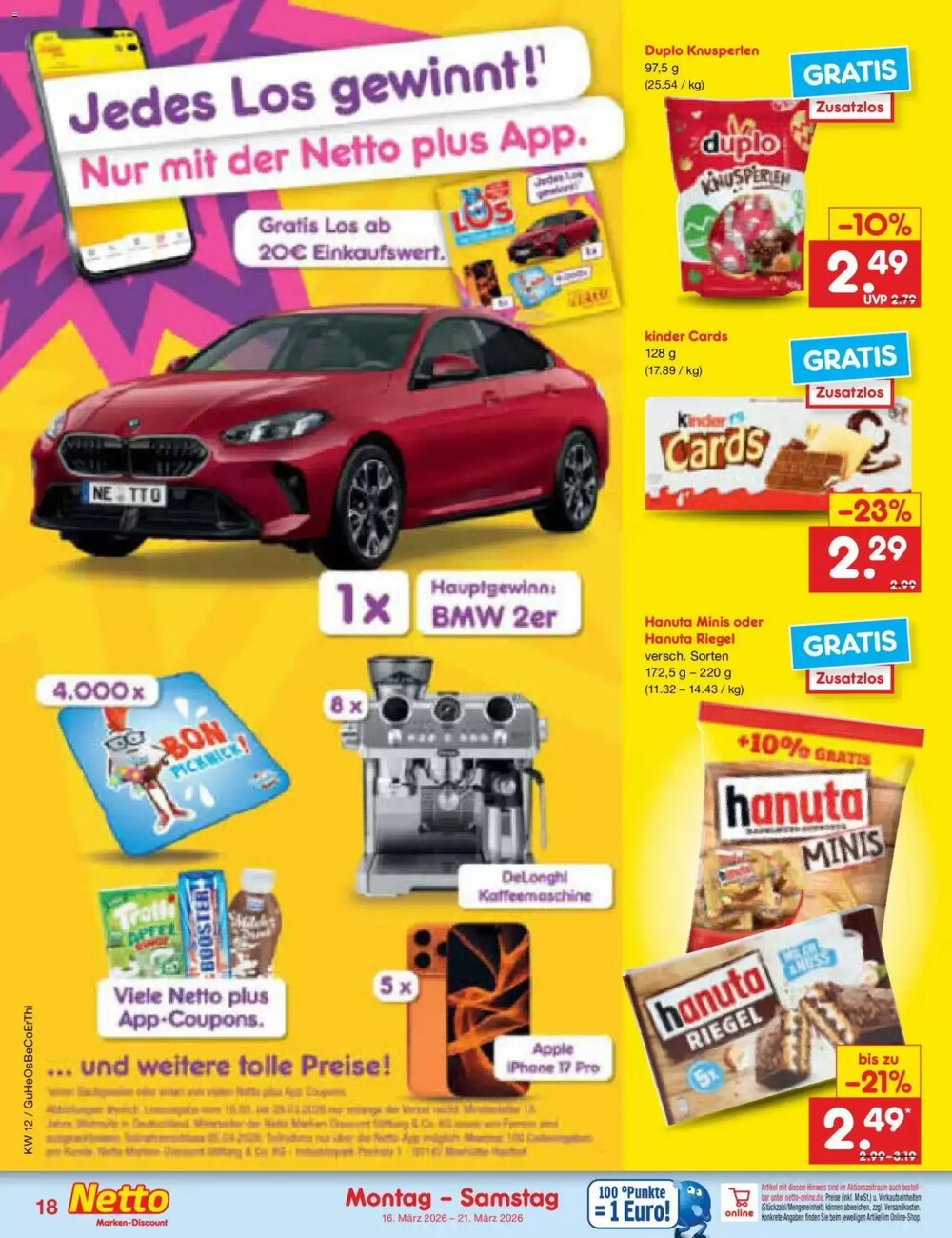 Netto Marken-Discount Prospekt (ab 16.03.2026) zum Blättern - Seite 22