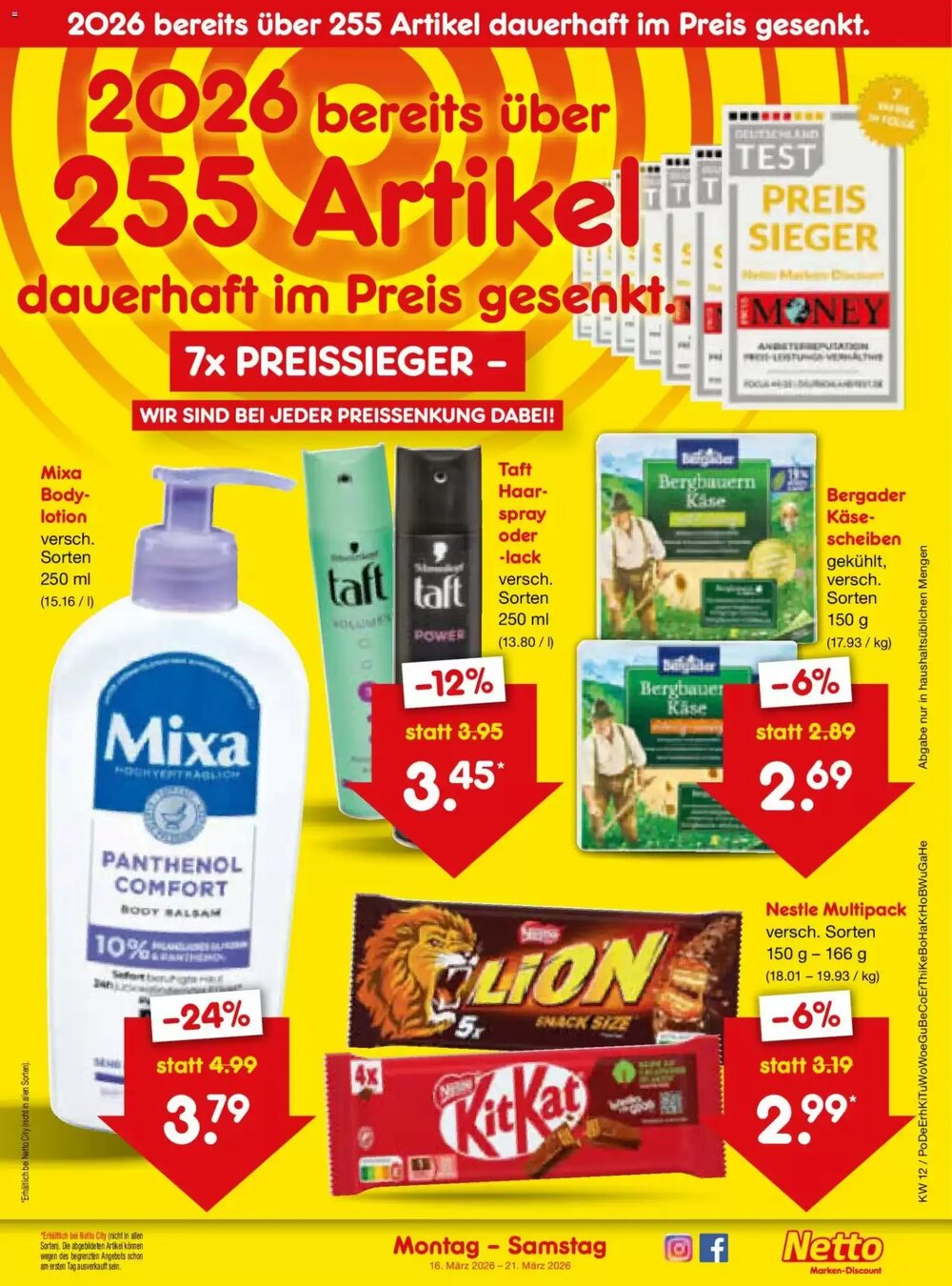 Netto Marken-Discount Prospekt (ab 16.03.2026) zum Blättern - Seite 28