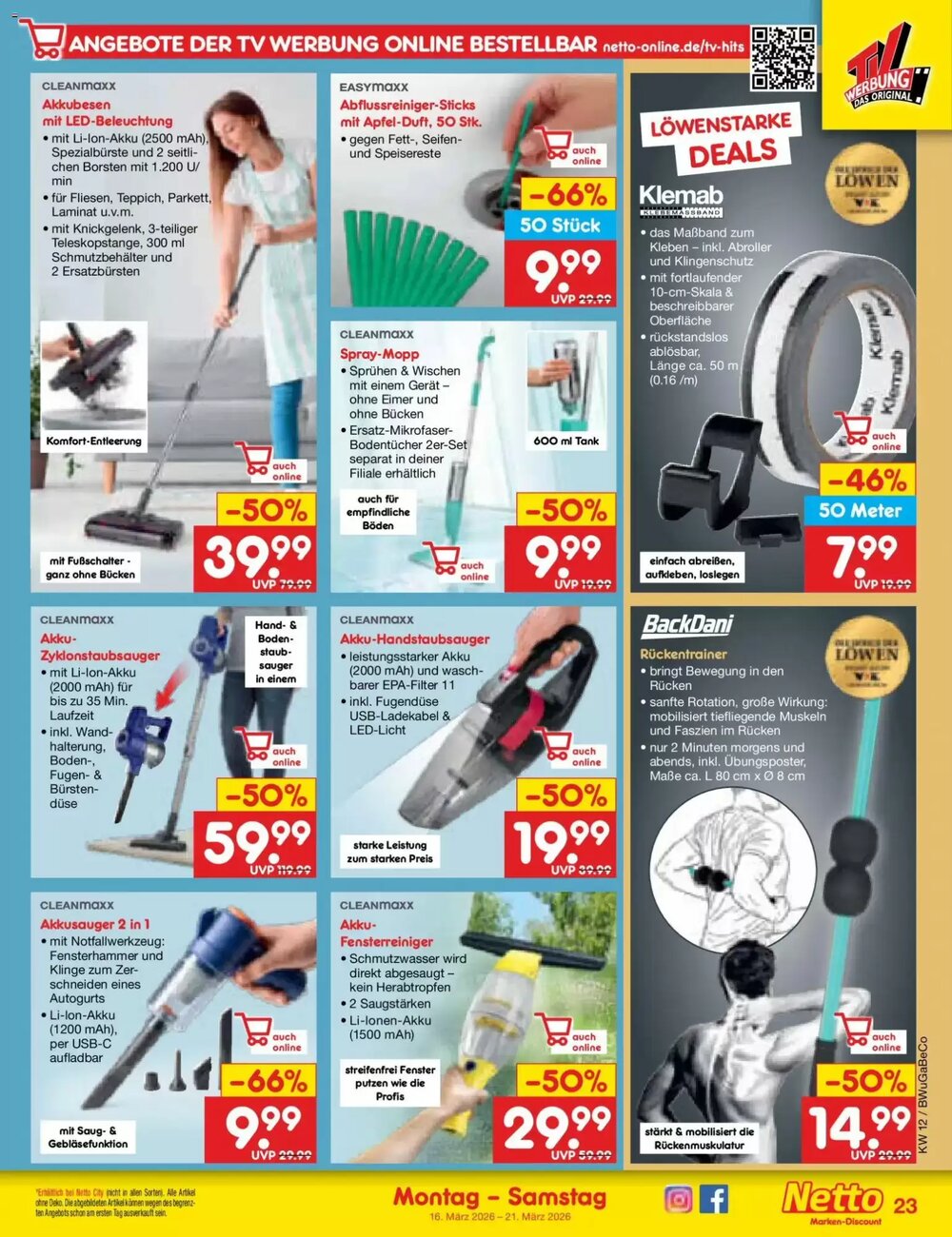 Netto Marken-Discount Prospekt (ab 16.03.2026) zum Blättern - Seite 33