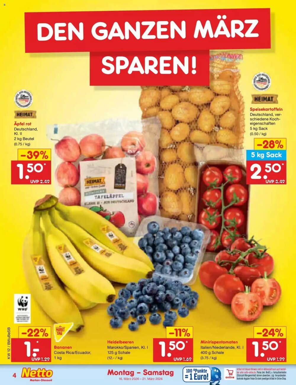 Netto Marken-Discount Prospekt (ab 16.03.2026) zum Blättern - Seite 4