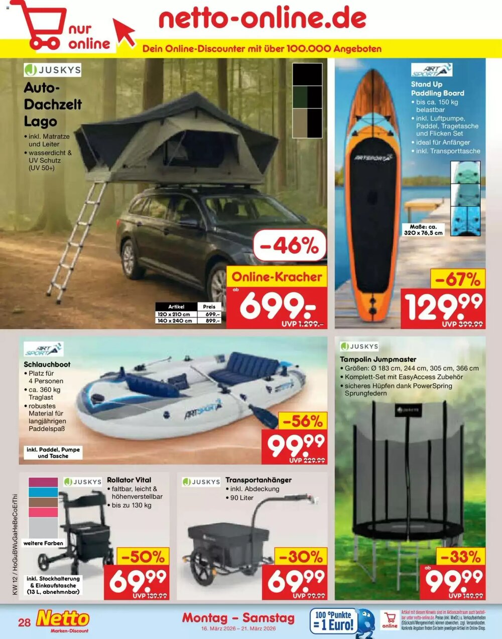 Netto Marken-Discount Prospekt (ab 16.03.2026) zum Blättern - Seite 46