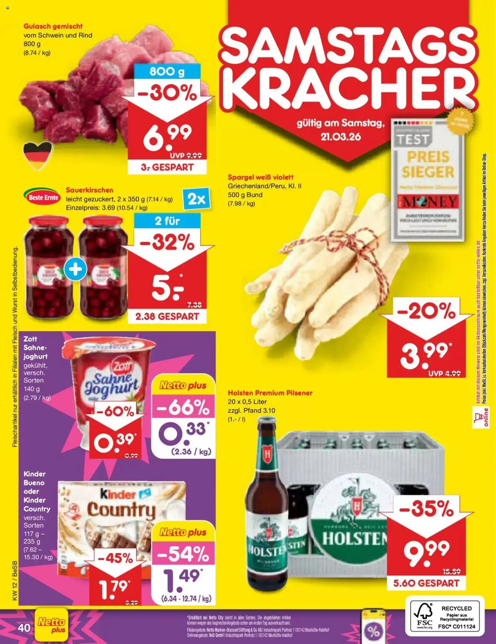 Netto Marken-Discount Prospekt (ab 16.03.2026) zum Blättern - Seite 60