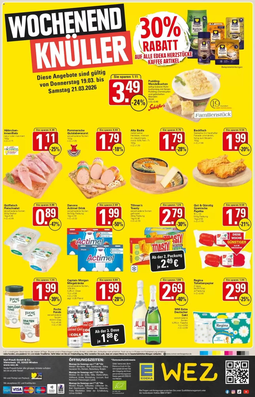 WEZ Prospekt (ab 16.03.2026) zum Blättern - Seite 16