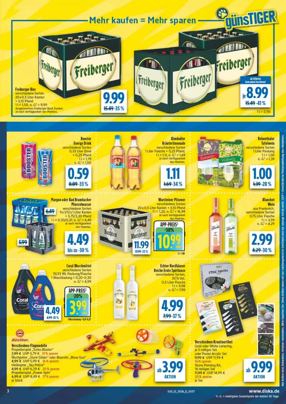diska Prospekt (ab 16.03.2026) zum Blättern - Seite 3