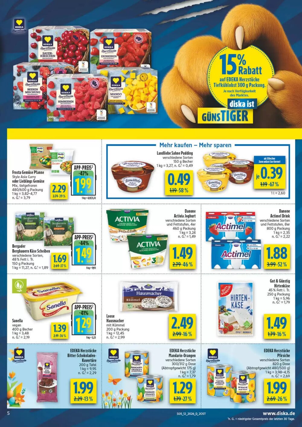 diska Prospekt (ab 16.03.2026) zum Blättern - Seite 5
