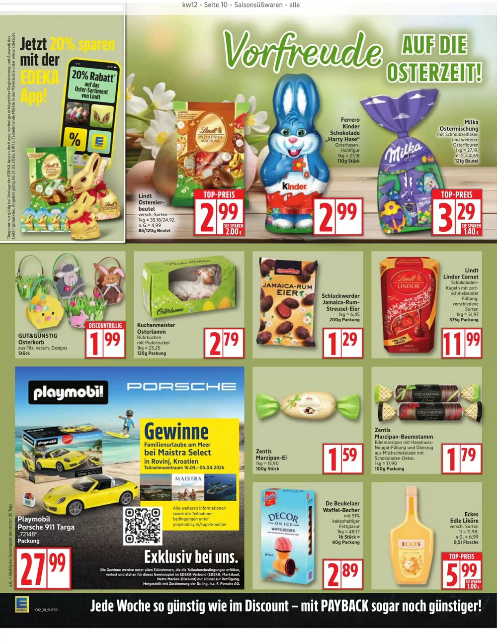 Edeka Prospekt (ab 16.03.2026) zum Blättern - Seite 10